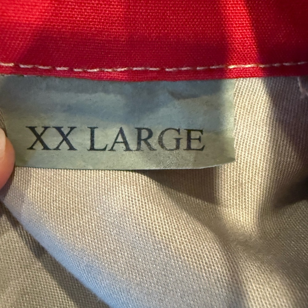 Survivalon Cagney Jacket XXL Red USA Made Cotton Sailing Field Jacket Roll Hood - Picture 5 of 16
